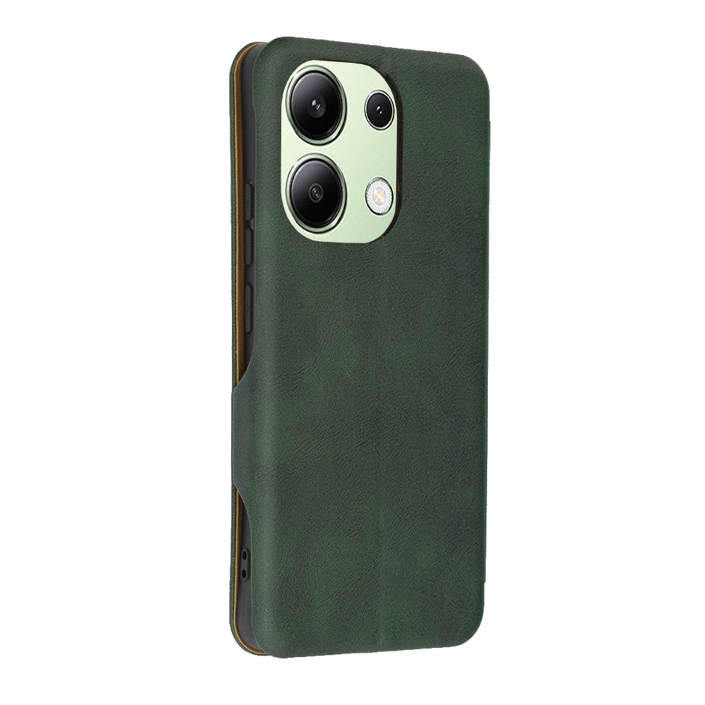 Funda para Xiaomi Redmi Note 13 4G, Techsuit, Safe Wallet Plus, Verde