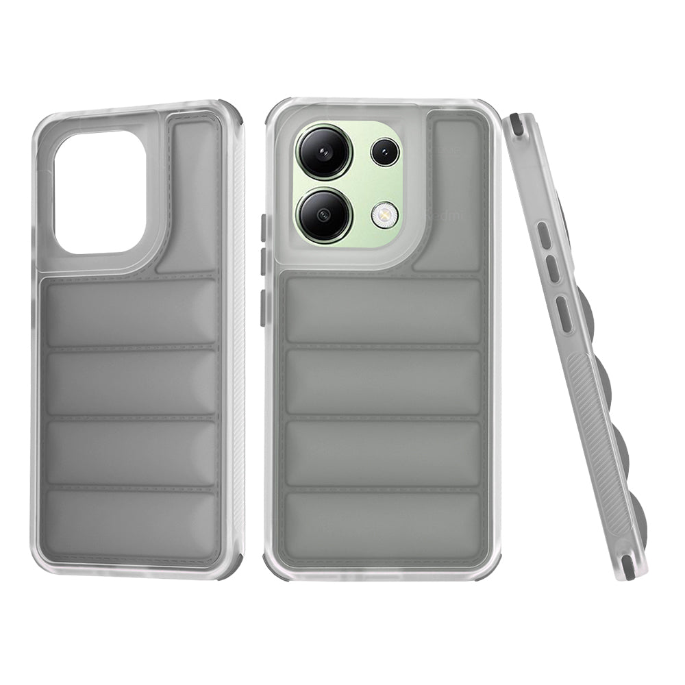 Funda para Xiaomi Redmi Note 13 4G, Techsuit, Wave Shield, Negra