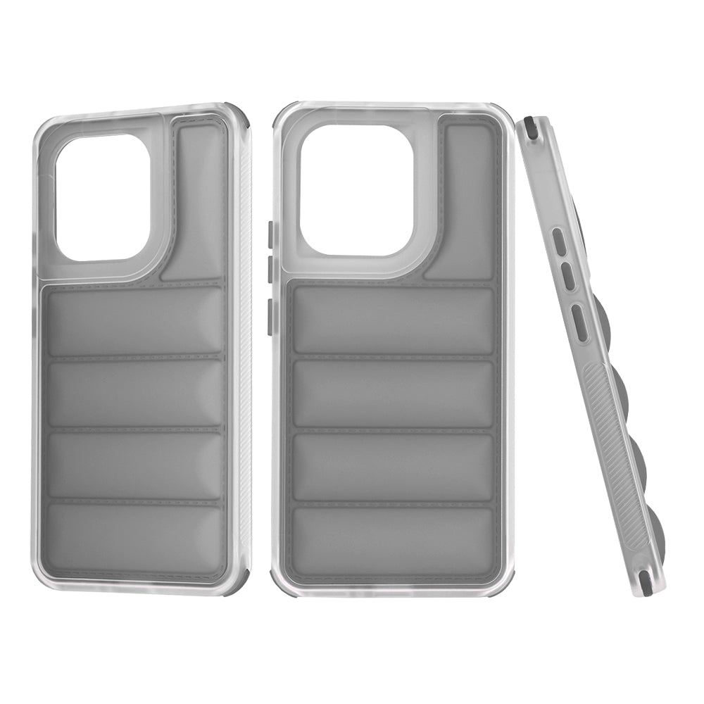 Funda para Xiaomi Redmi Note 13 4G, Techsuit, Wave Shield, Negra