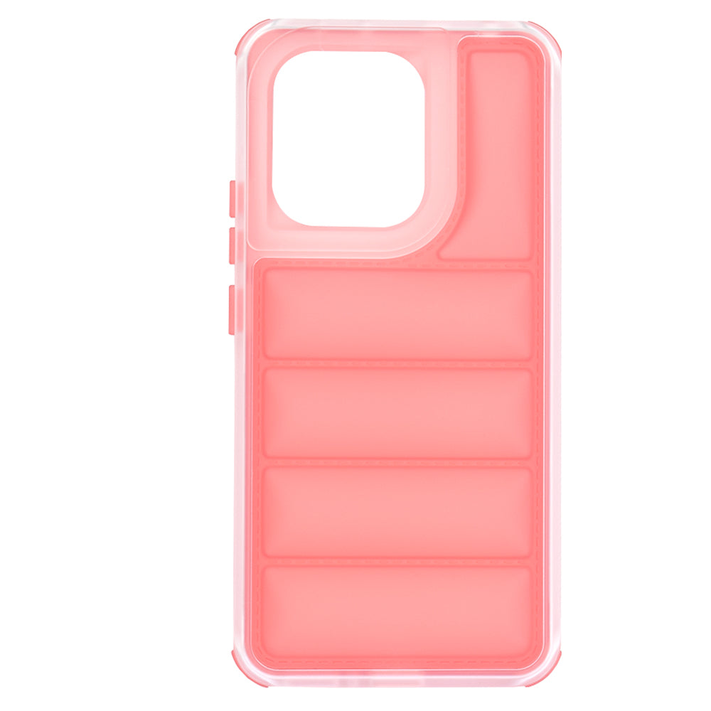 Funda para Xiaomi Redmi Note 13 4G, Techsuit, Wave Shield, Roja