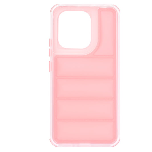 Funda para Xiaomi Redmi Note 13 4G, Techsuit, Wave Shield, Rosa