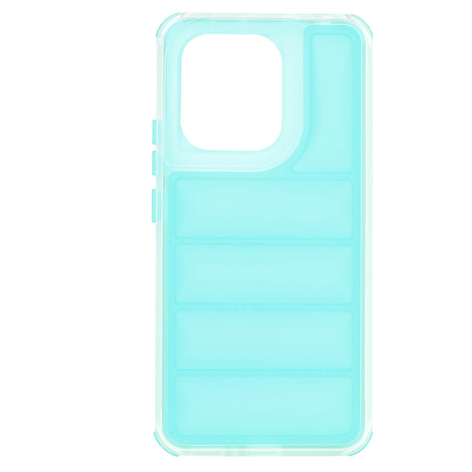 Funda para Xiaomi Redmi Note 13 4G, Techsuit, Wave Shield, Turquesa