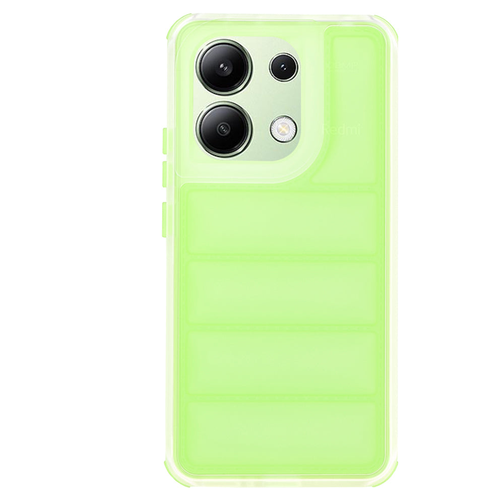 Funda para Xiaomi Redmi Note 13 4G, Techsuit, Wave Shield, Verde