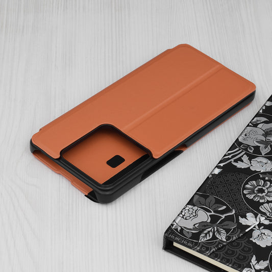 Funda para Xiaomi Redmi Note 13 5G, Techsuit, eFold, Naranja