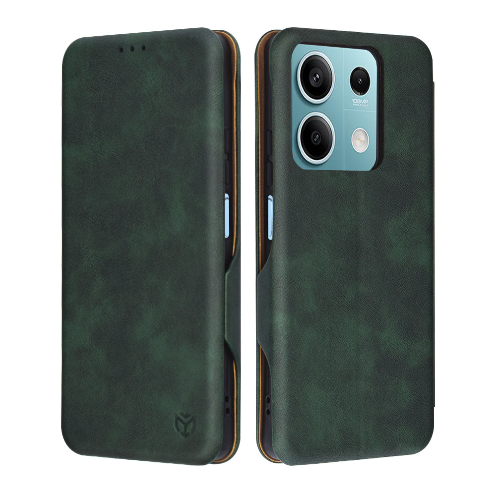 Funda para Xiaomi Redmi Note 13 5G, Techsuit, Safe Wallet Plus, Verde