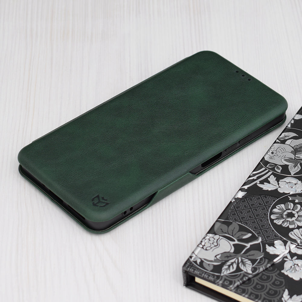 Funda para Xiaomi Redmi Note 13 5G, Techsuit, Safe Wallet Plus, Verde