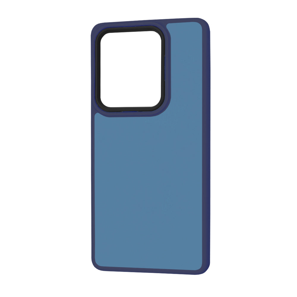 Funda para Xiaomi Redmi Note 13 Pro 4G / Poco M6 Pro 4G, Techsuit, HaloFrost, Azul marino