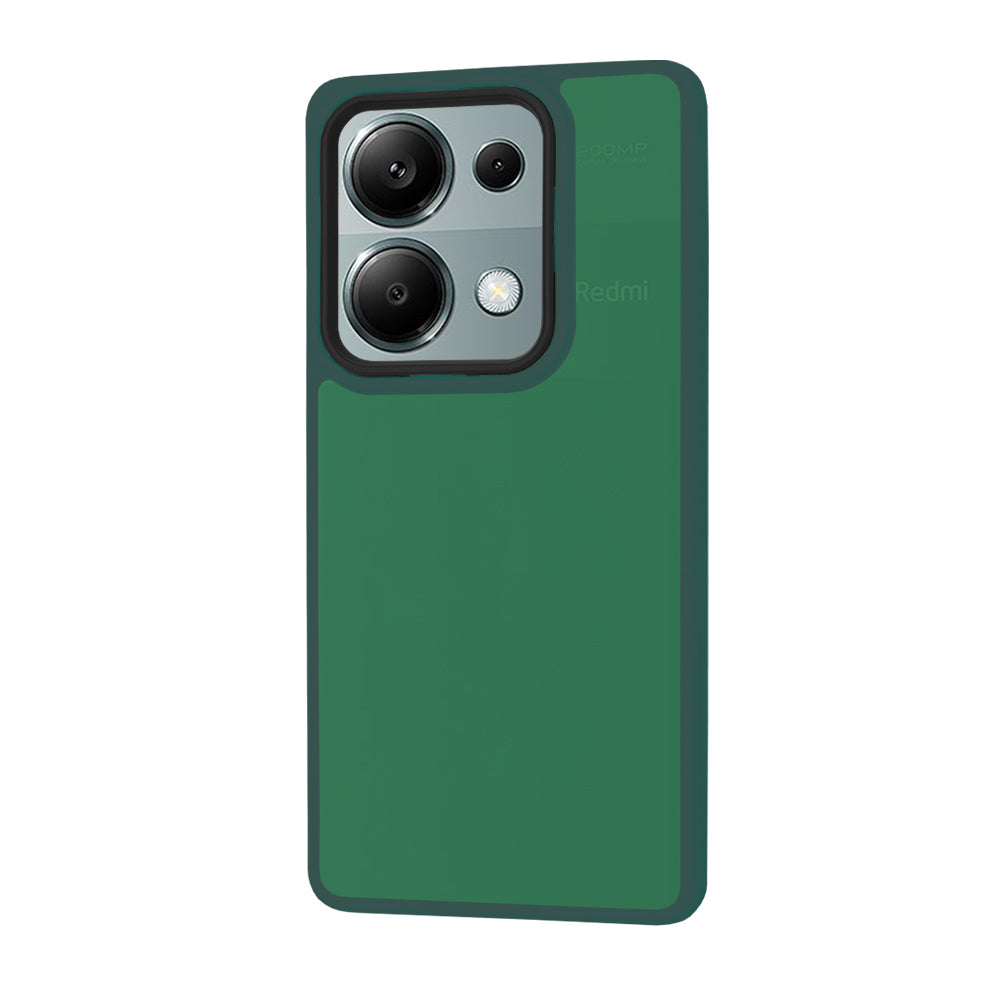 Funda para Xiaomi Redmi Note 13 Pro 4G / Poco M6 Pro 4G, Techsuit, HaloFrost, Verde