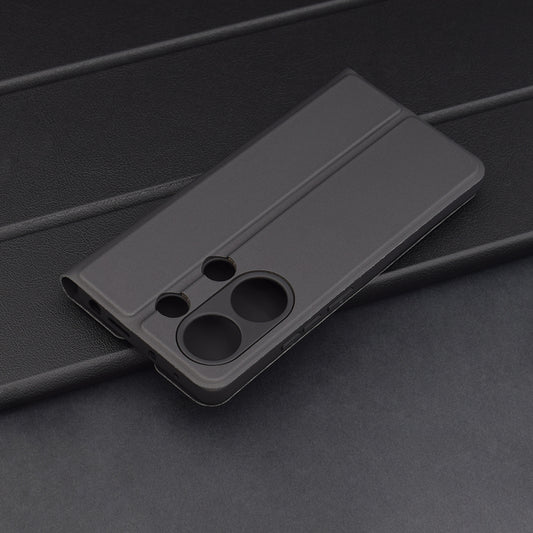 Funda para Xiaomi Redmi Note 13 Pro 4G / Poco M6 Pro 4G, Techsuit, Magskin Book, Negra