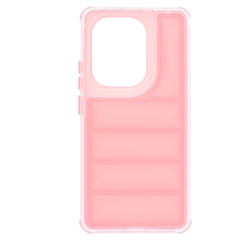 Funda para Xiaomi Redmi Note 13 Pro 4G / Poco M6 Pro 4G, Techsuit, Wave Shield, Rosa