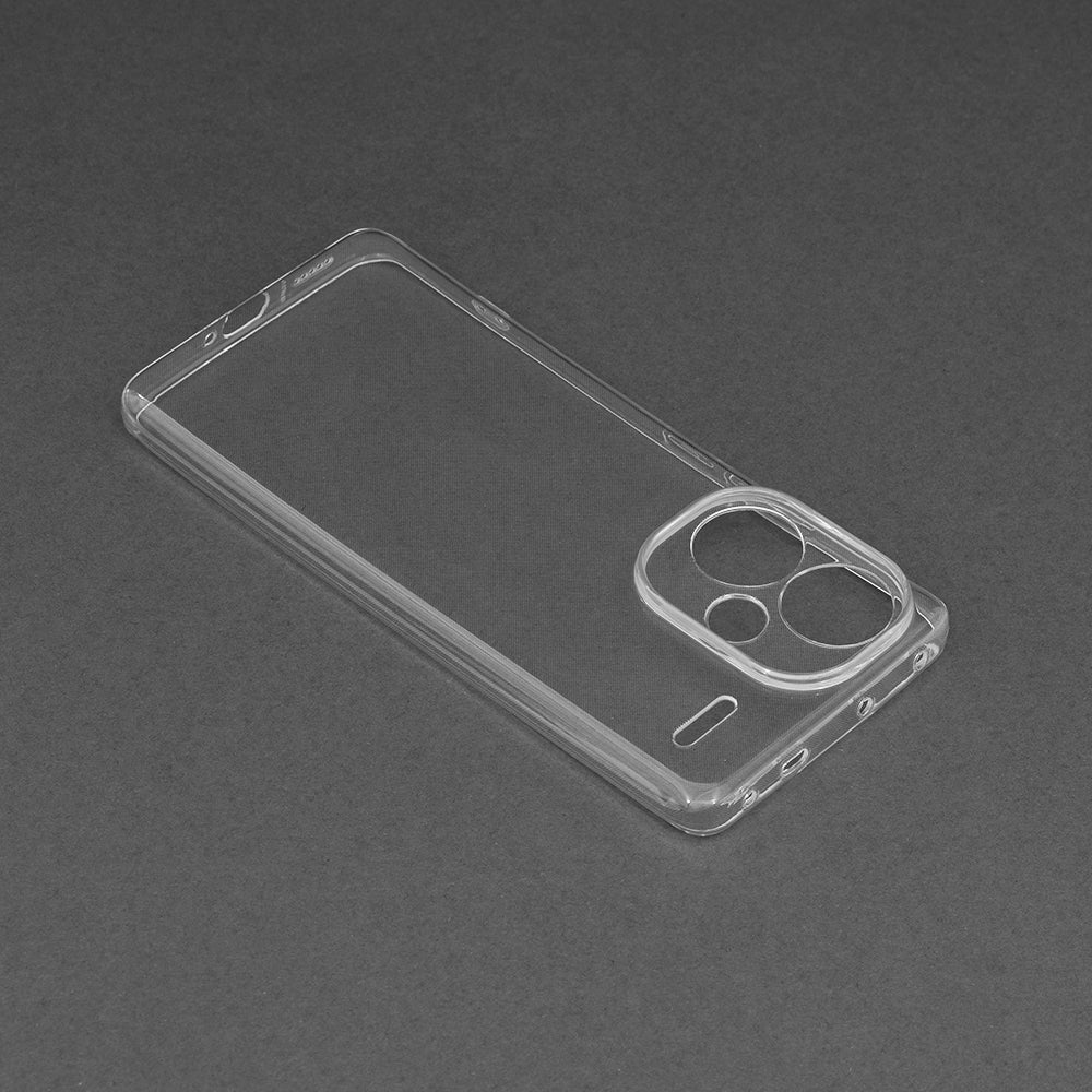 Funda para Xiaomi Redmi Note 13 Pro+, Techsuit, Clara, Transparente