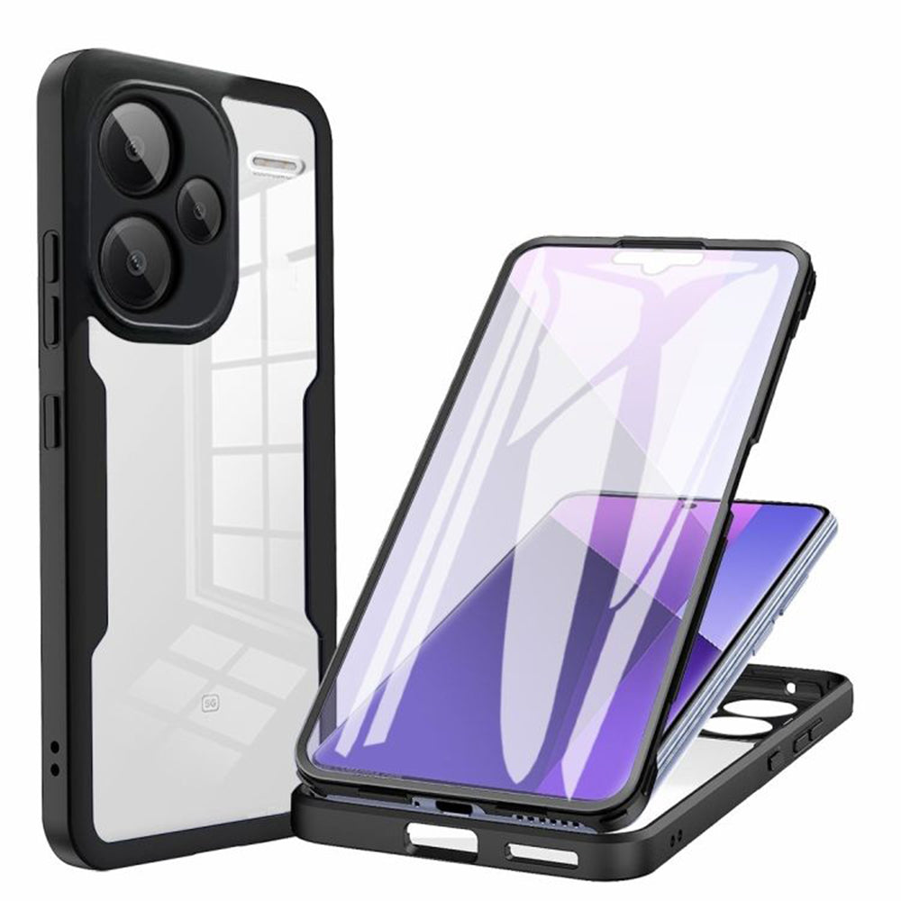 Funda para Xiaomi Redmi Note 13 Pro+, Techsuit, ColorVerse 360, Negra