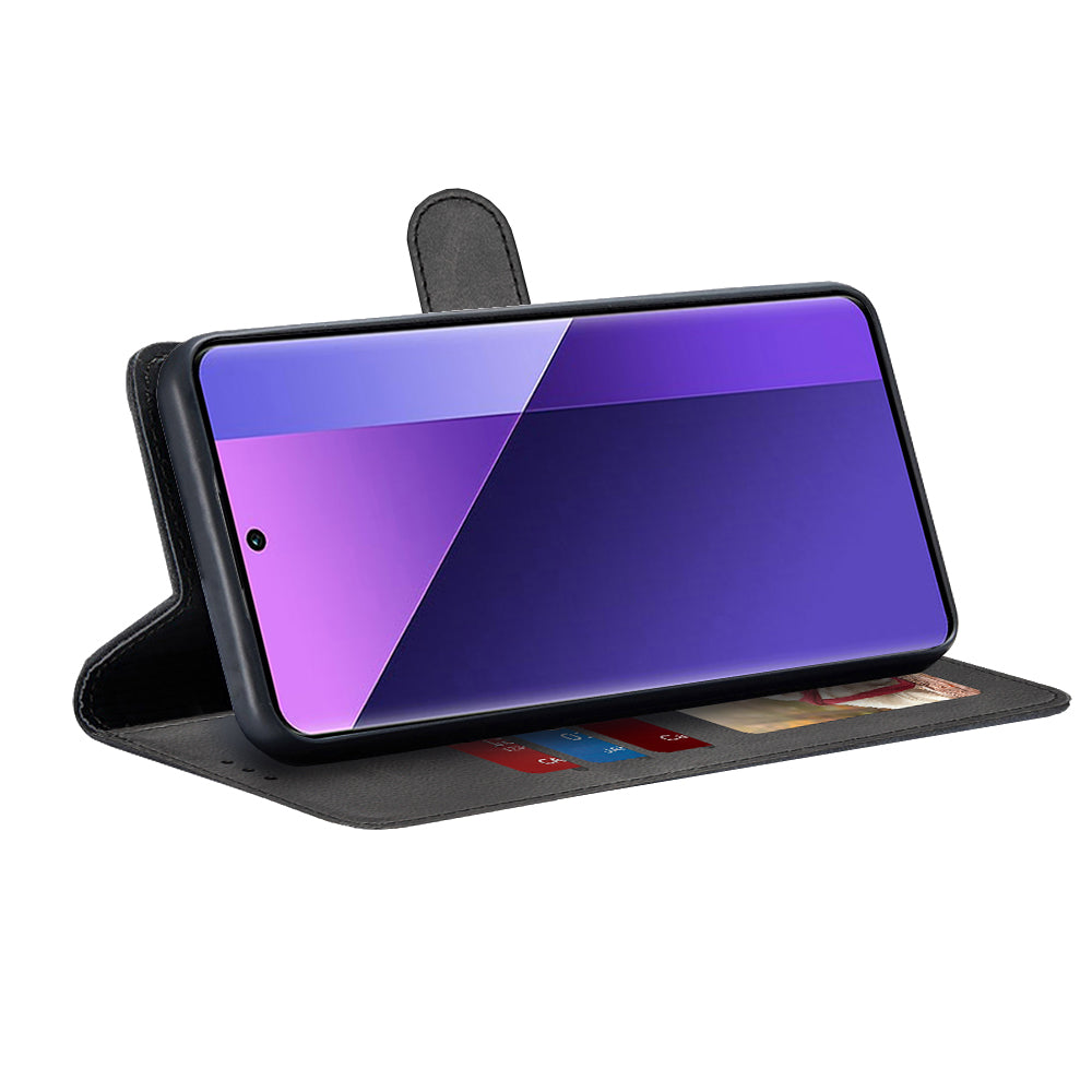 Funda para Xiaomi Redmi Note 13 Pro+, Techsuit, Diary Book, Negra