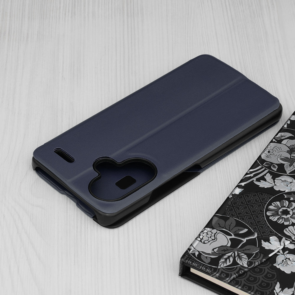 Funda para Xiaomi Redmi Note 13 Pro+, Techsuit, eFold, Azul Oscuro