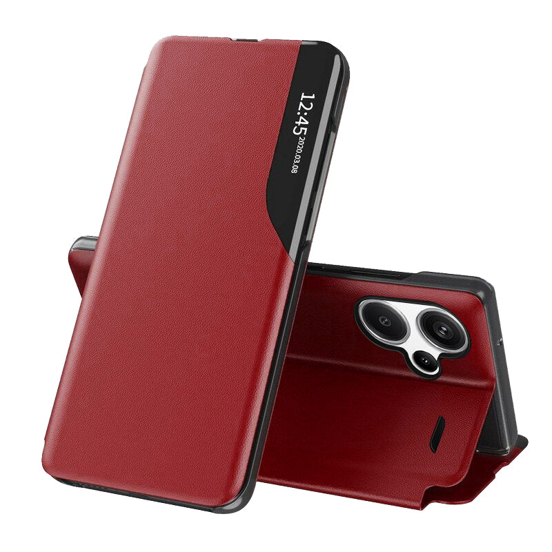 Funda para Xiaomi Redmi Note 13 Pro+, Techsuit, eFold, Roja