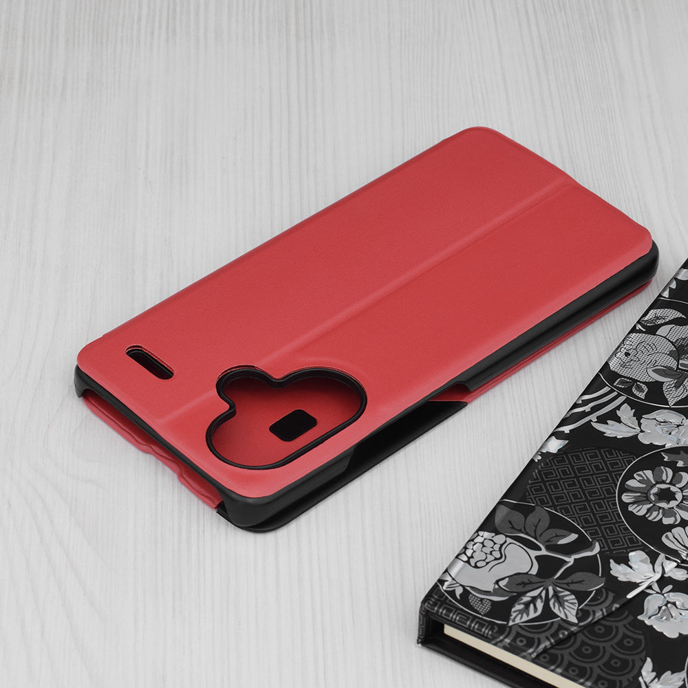 Funda para Xiaomi Redmi Note 13 Pro+, Techsuit, eFold, Roja