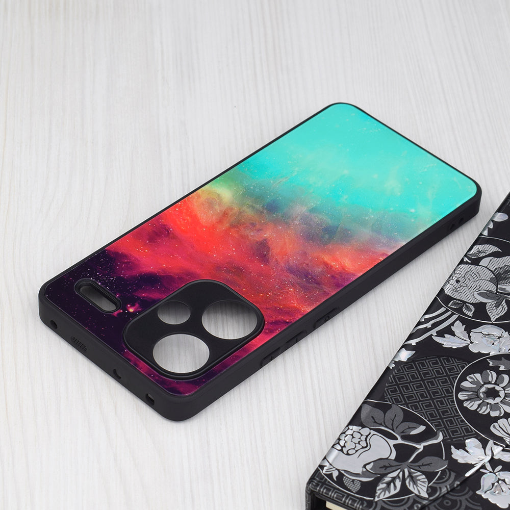 Funda para Xiaomi Redmi Note 13 Pro+, Techsuit, Glaze, Turquesa