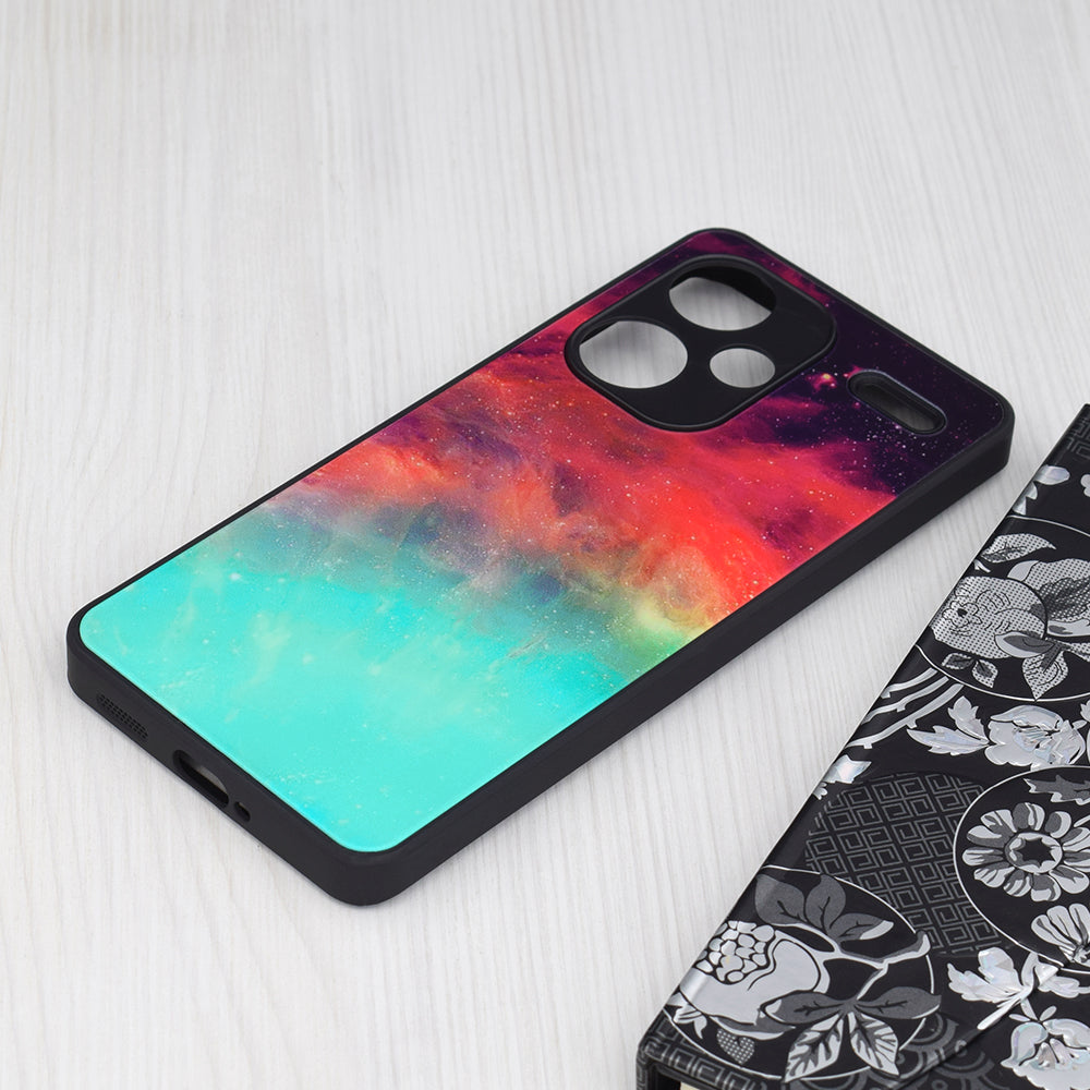 Funda para Xiaomi Redmi Note 13 Pro+, Techsuit, Glaze, Turquesa