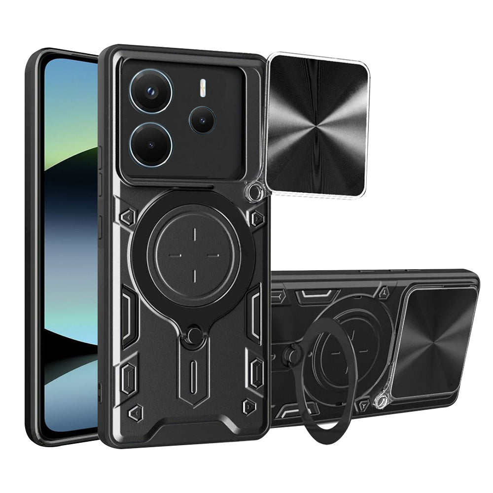Funda para Xiaomi Redmi Note 14 4G (Regional), Techsuit, CamGuard Pro, Negra