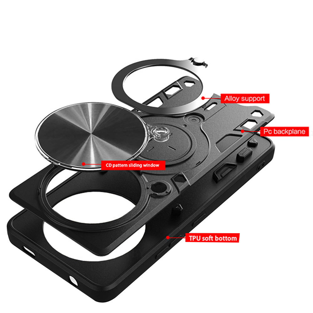 Funda para Xiaomi Redmi Note 14 4G (Regional), Techsuit, CamGuard Pro, Negra