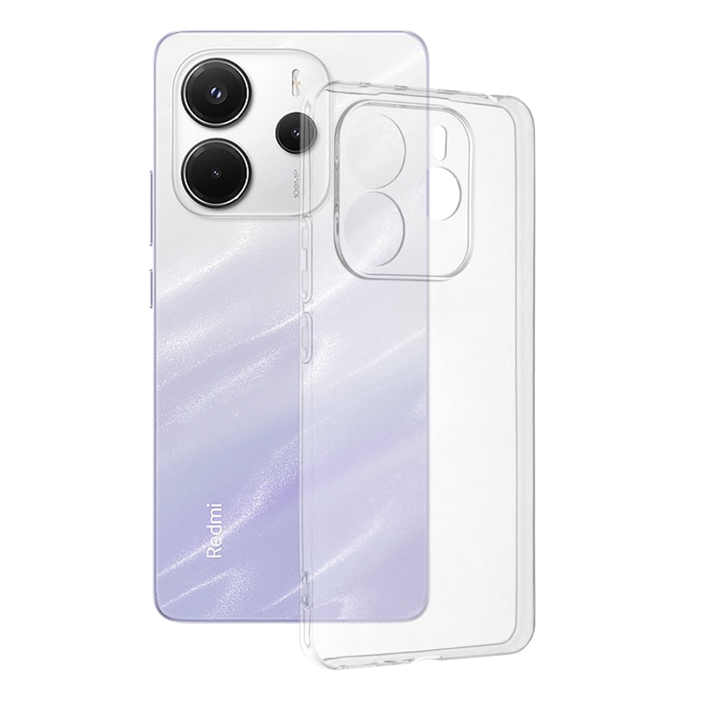 Funda para Xiaomi Redmi Note 14 4G (Estándar), Techsuit, Clara, Transparente