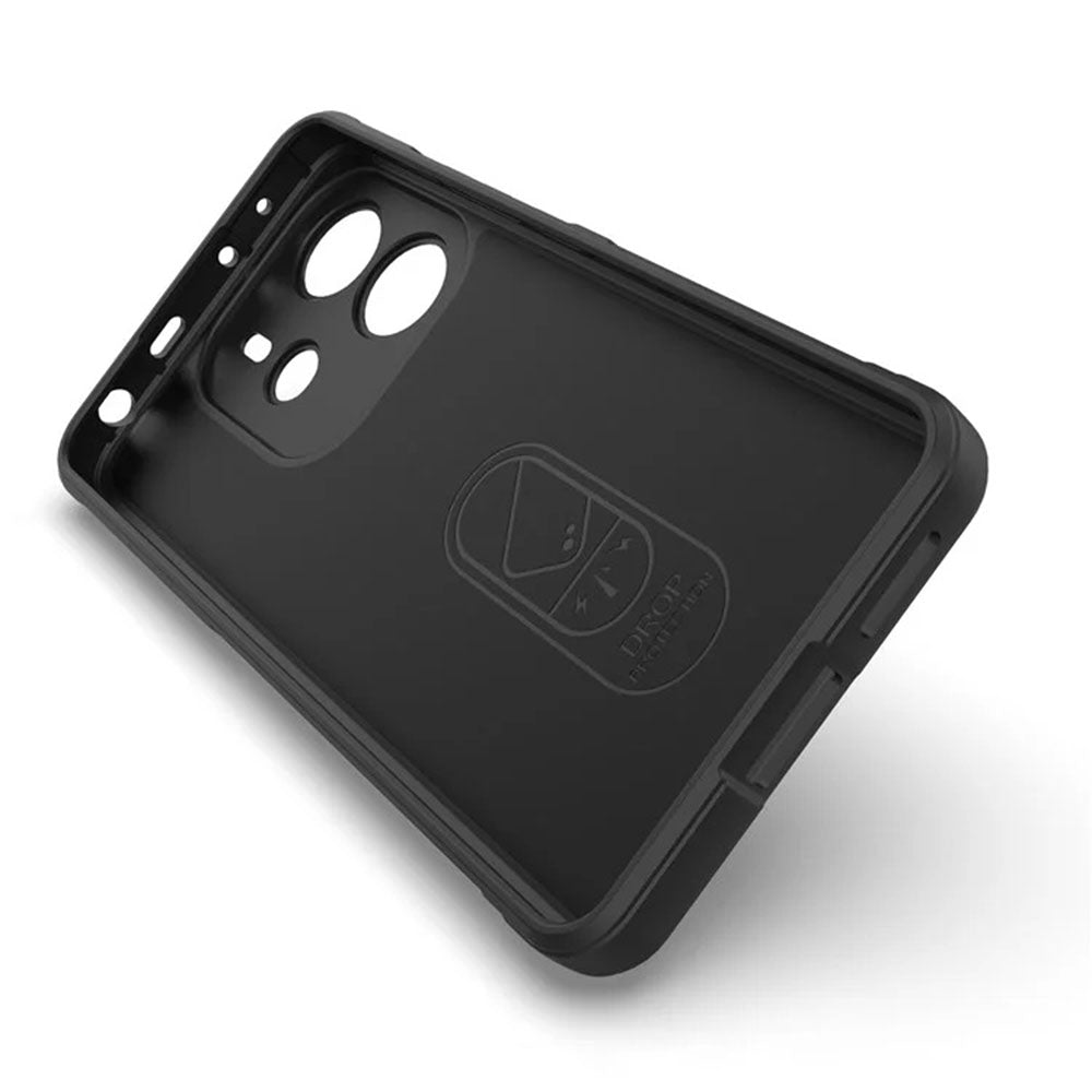 Funda para Xiaomi Redmi Note 14 4G (Estándar), Techsuit, Magic Shield, Negra