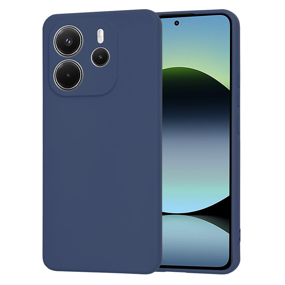 Funda para Xiaomi Redmi Note 14 4G (Estándar), Techsuit, SoftFlex, Azul marino