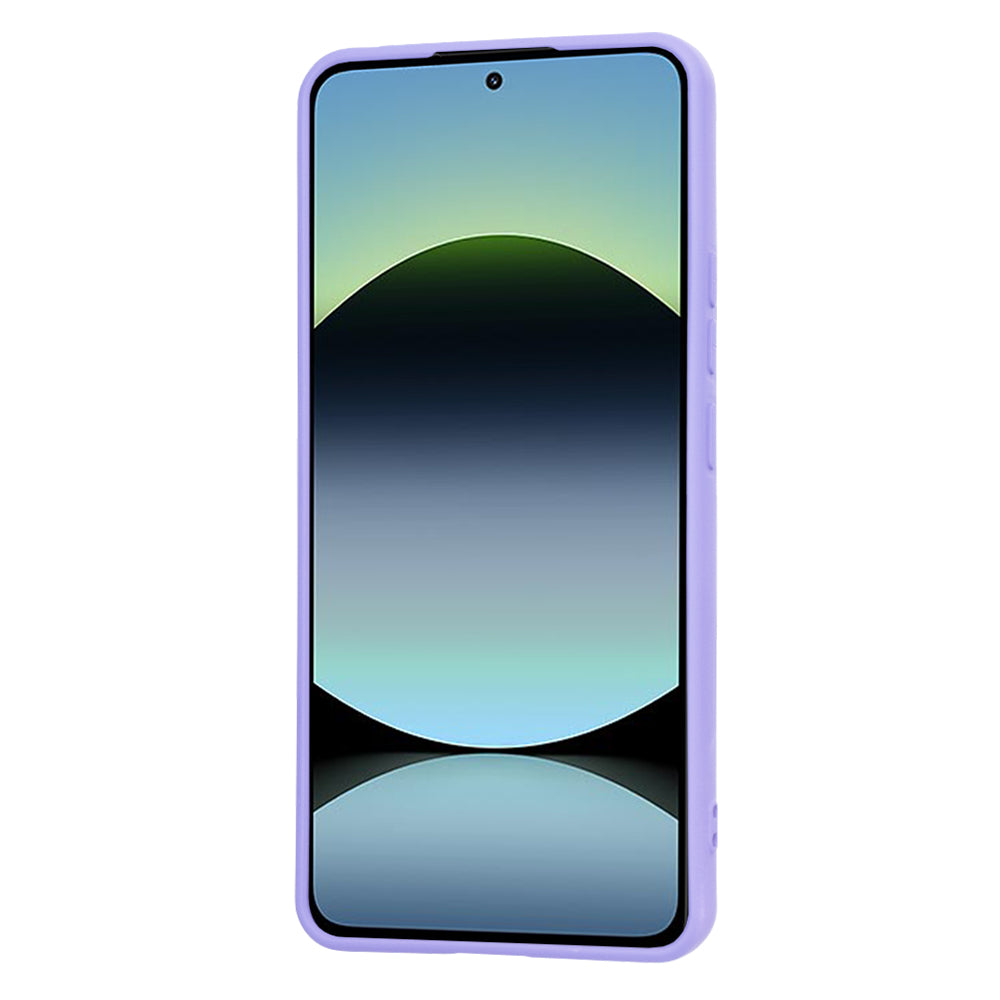Funda para Xiaomi Redmi Note 14 4G (Estándar), Techsuit, SoftFlex, Morado Claro