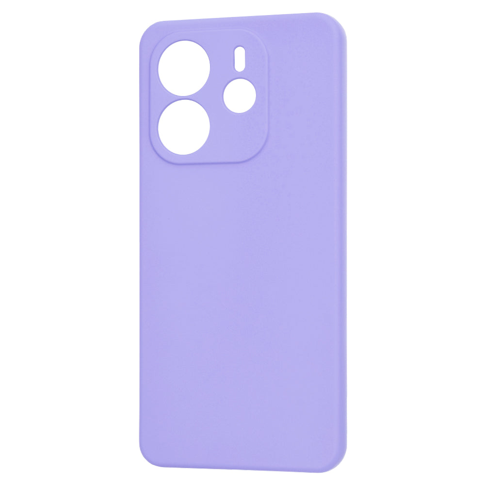 Funda para Xiaomi Redmi Note 14 4G (Estándar), Techsuit, SoftFlex, Morado Claro