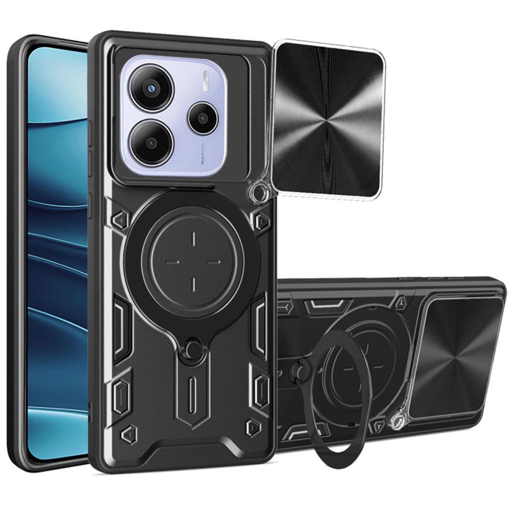 Funda para Xiaomi Redmi Note 14 5G, Techsuit, CamGuard Pro, Negra