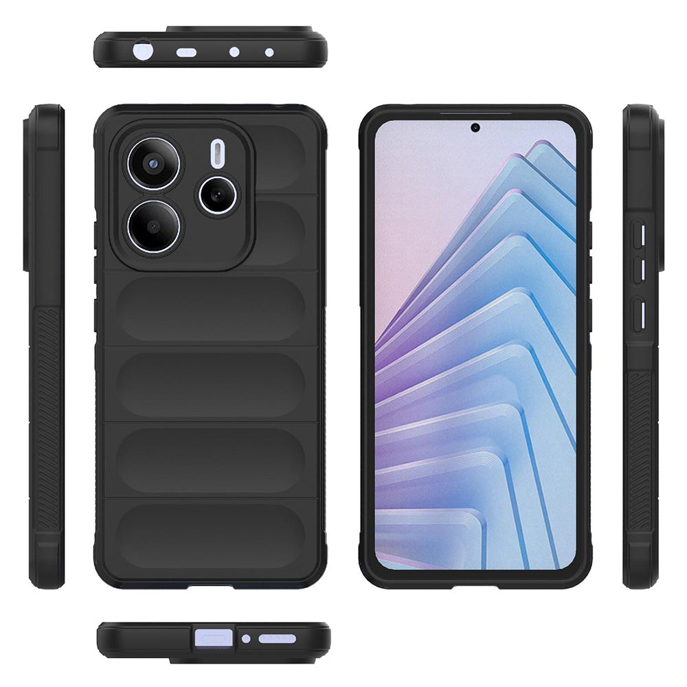 Funda para Xiaomi Redmi Note 14 5G, Techsuit, Magic Shield, Negra