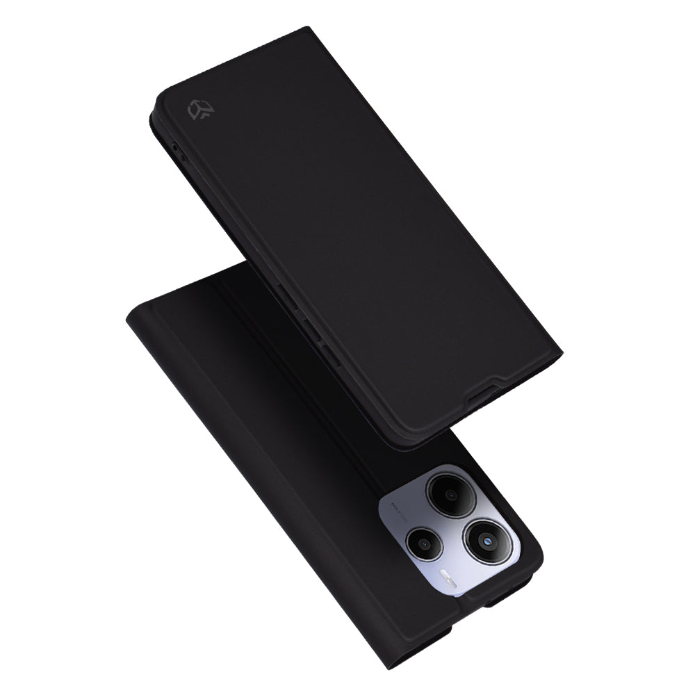 Funda para Xiaomi Redmi Note 14 5G, Techsuit, Magskin Book, Negra