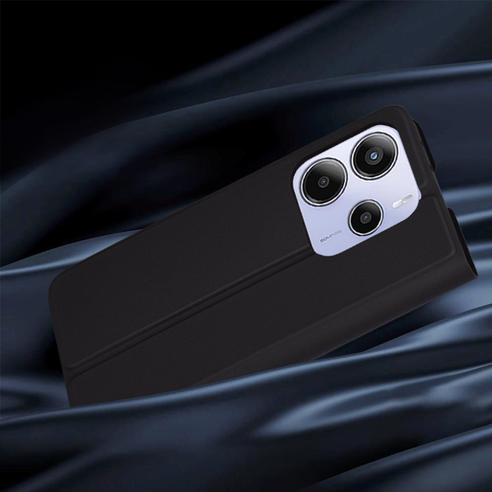 Funda para Xiaomi Redmi Note 14 5G, Techsuit, Magskin Book, Negra