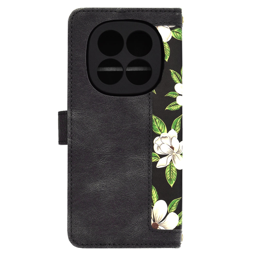 Funda para Xiaomi Redmi Note 14 Pro 4G, Techsuit, FlipCraft, Negra