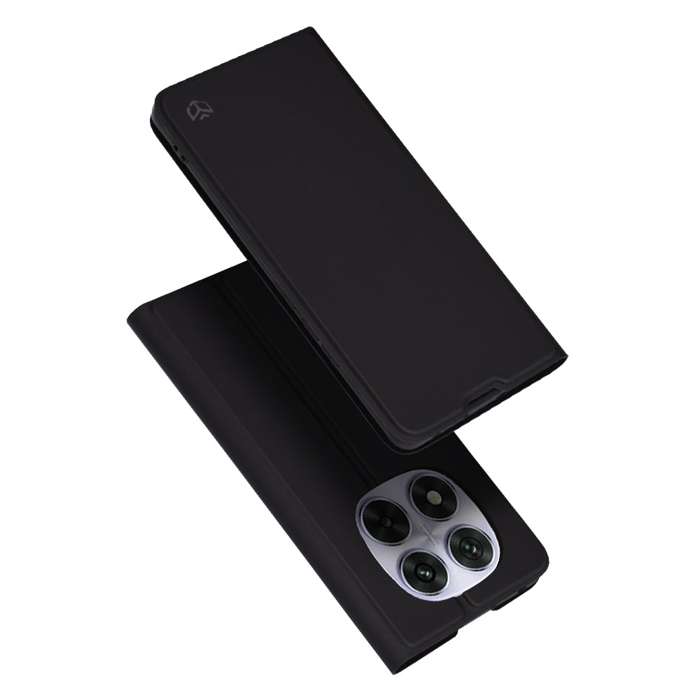 Funda para Xiaomi Redmi Note 14 Pro 4G, Techsuit, Magskin Book, Negra