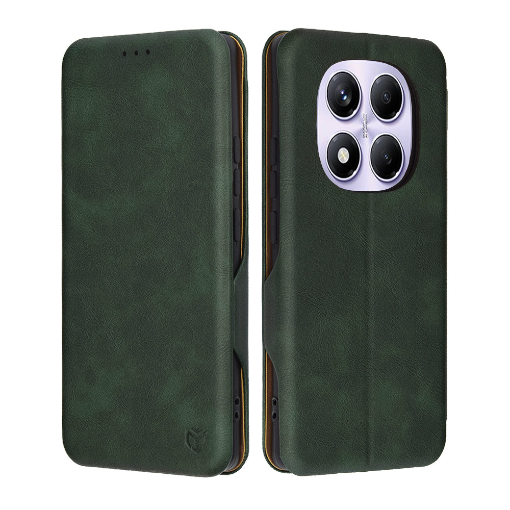 Funda para Xiaomi Redmi Note 14 Pro 4G, Techsuit, Safe Wallet Plus, Verde