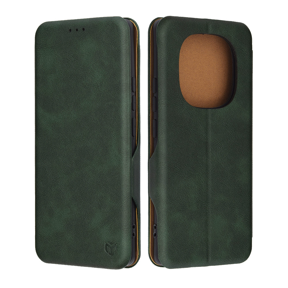 Funda para Xiaomi Redmi Note 14 Pro 4G, Techsuit, Safe Wallet Plus, Verde