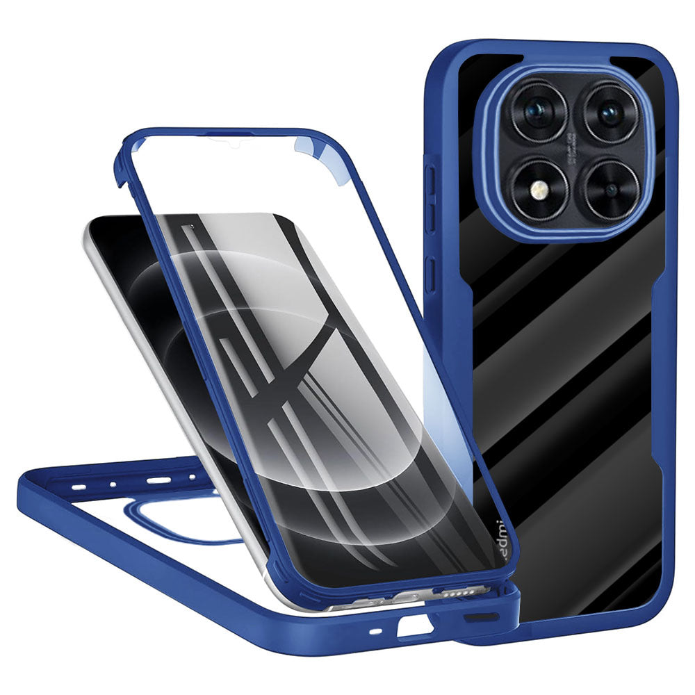 Funda para Xiaomi Redmi Note 14 Pro+ 5G / Note 14 Pro 5G / Poco X7, Techsuit, ColorVerse 360, Azul
