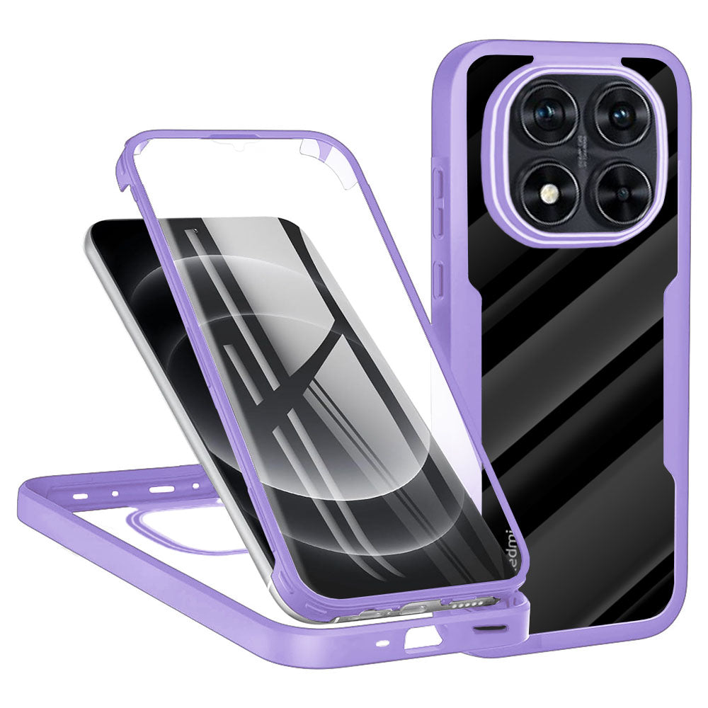 Funda para Xiaomi Redmi Note 14 Pro+ 5G / Note 14 Pro 5G / Poco X7, Techsuit, ColorVerse 360, Morado