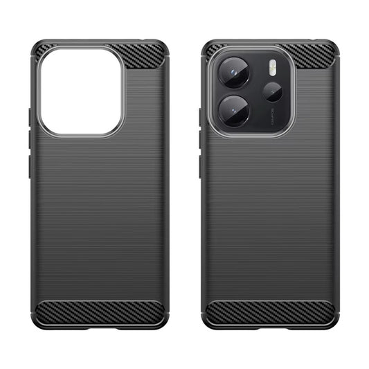 Funda para Xiaomi Redmi Note 14S, Techsuit, Carbono, Negra
