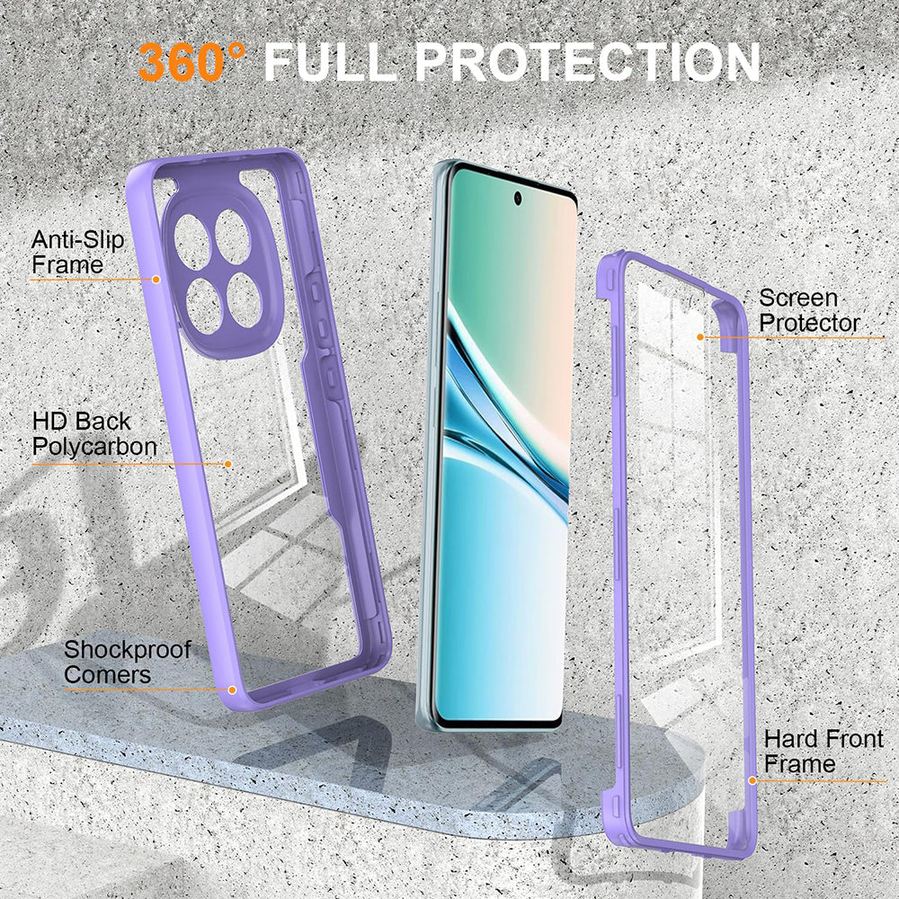 Funda para Xiaomi Redmi Note 15 4G, Techsuit, ColorVerse 360, Morado