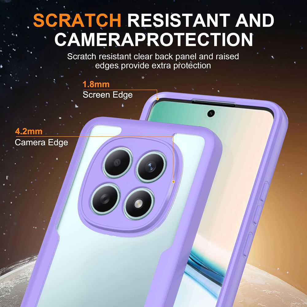 Funda para Xiaomi Redmi Note 15 4G, Techsuit, ColorVerse 360, Morado