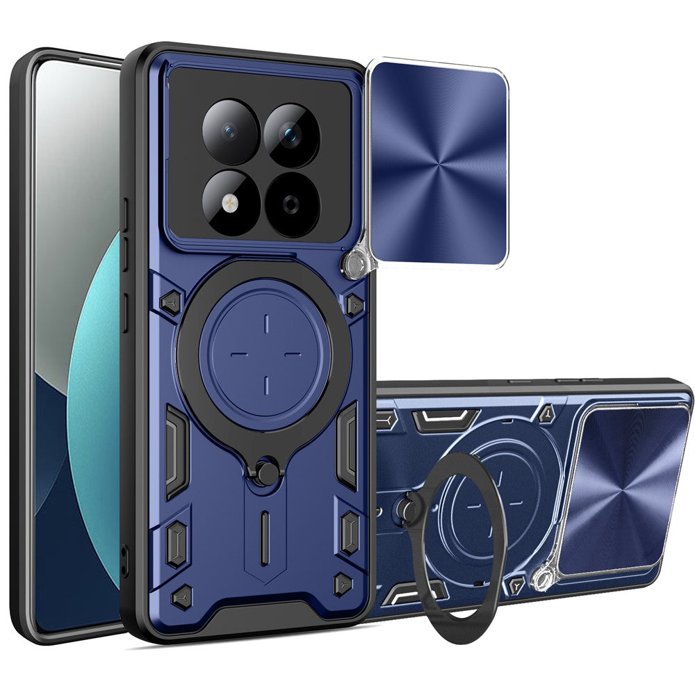 Funda para Xiaomi Redmi Note 15 Pro 4G, Techsuit, CamGuard Pro, Azul