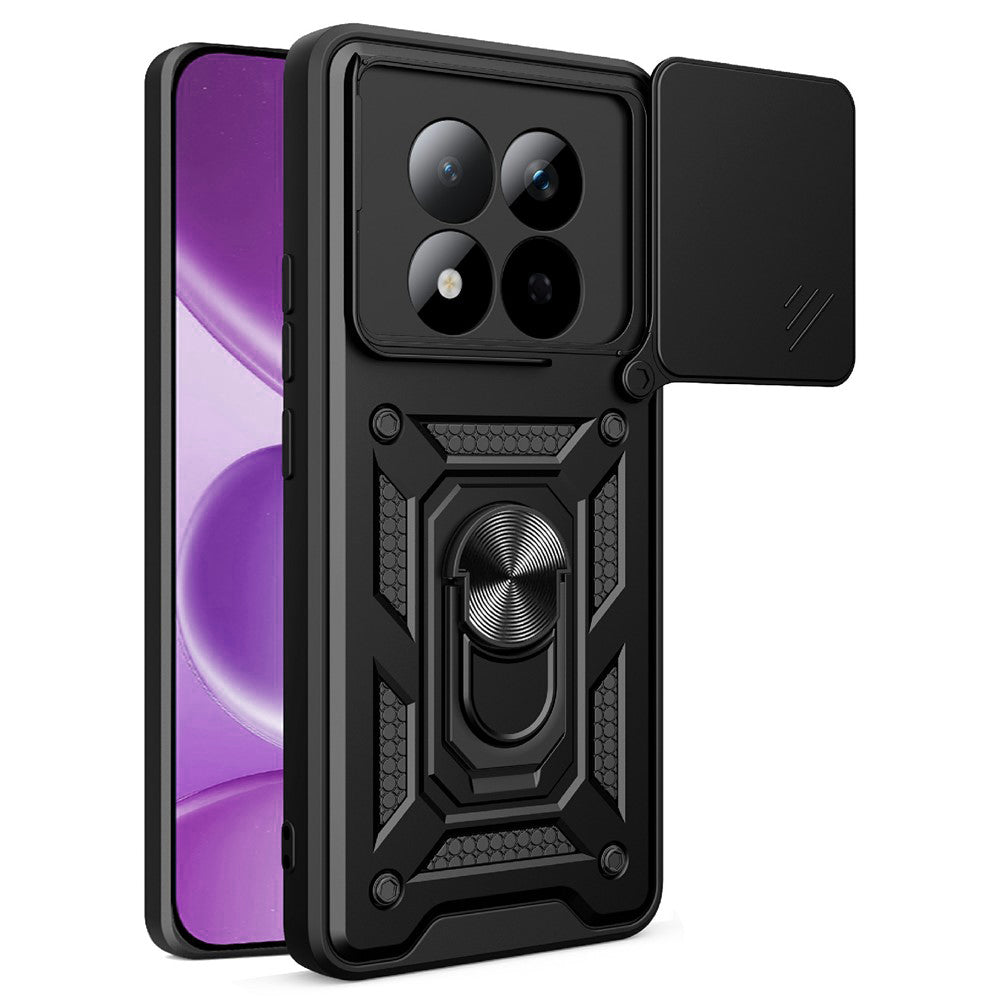 Funda para Xiaomi Redmi Note 15 Pro 4G, Techsuit, CamShield, Negra