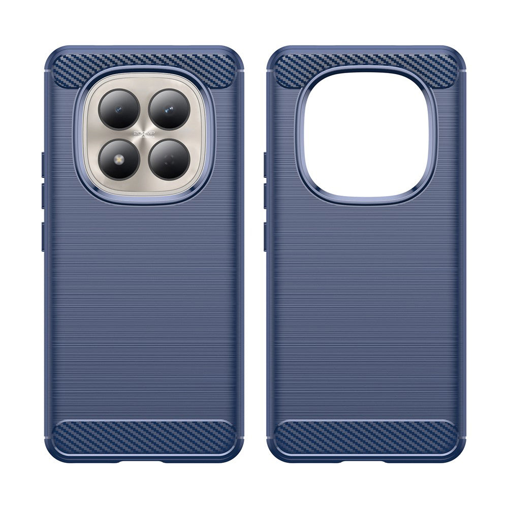 Funda para Xiaomi Redmi Note 15 Pro 4G, Techsuit, Carbono, Azul