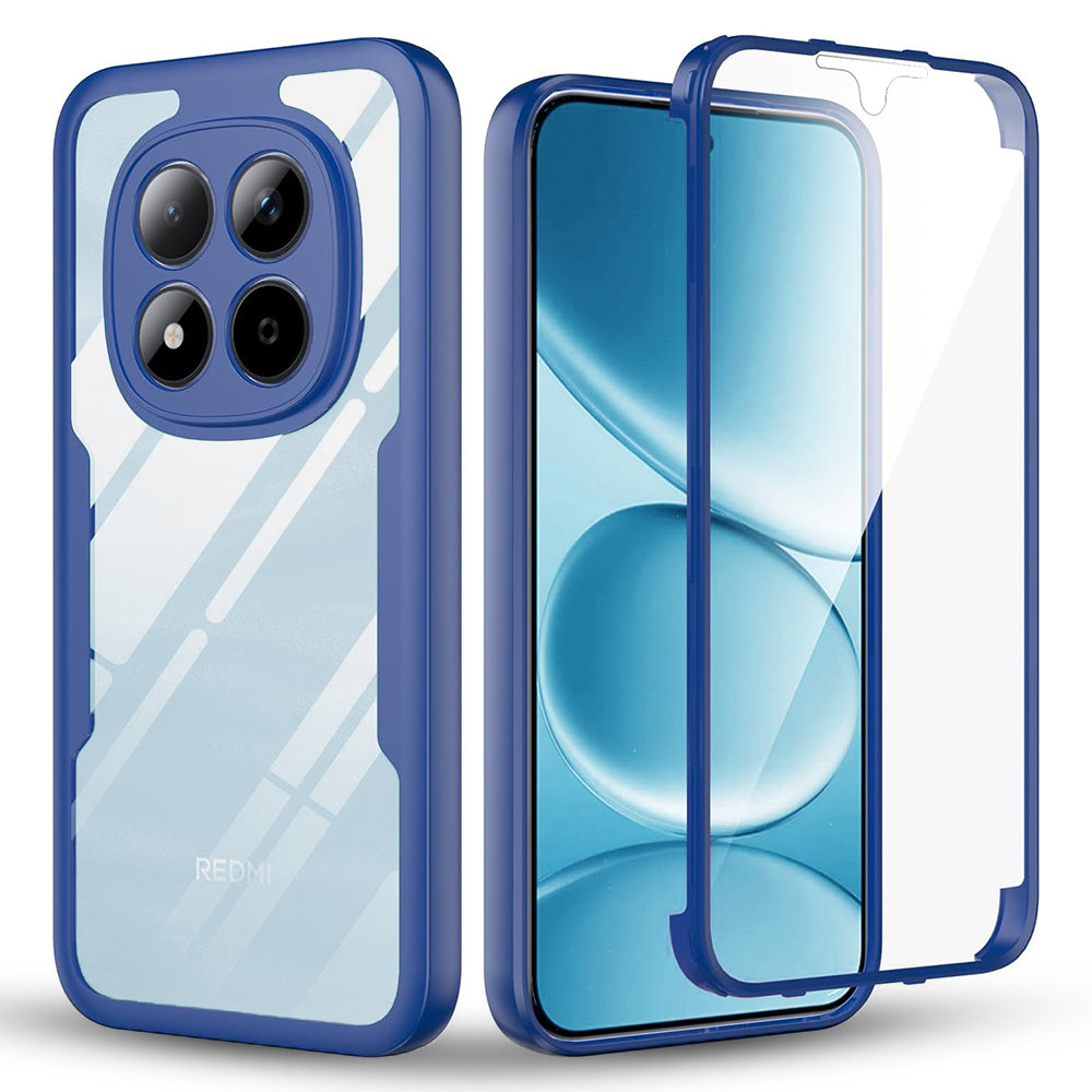 Funda para Xiaomi Redmi Note 15 Pro 4G, Techsuit, ColorVerse 360, Azul