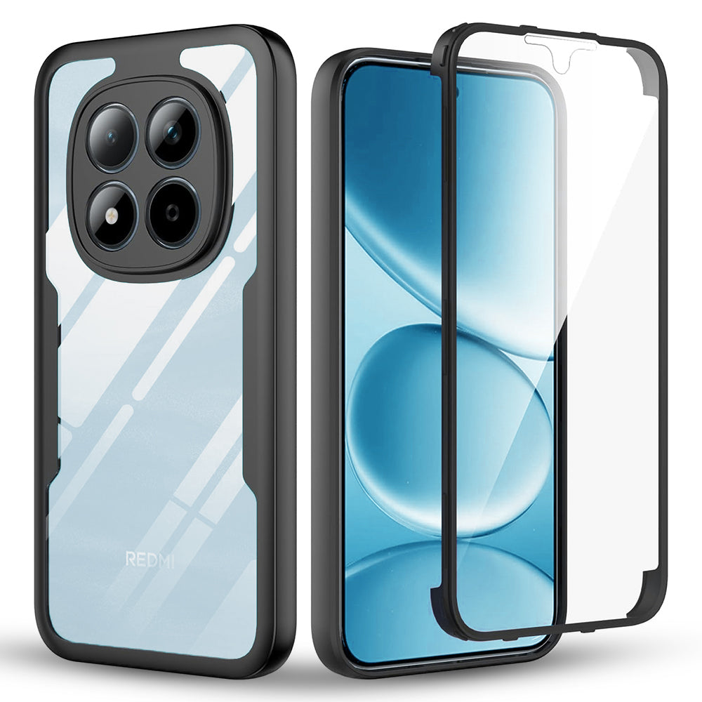 Funda para Xiaomi Redmi Note 15 Pro 4G, Techsuit, ColorVerse 360, Negra