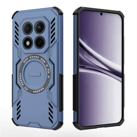 Funda MagSafe para Xiaomi Redmi Note 15 Pro 5G, Techsuit, ArmorMag, Azul