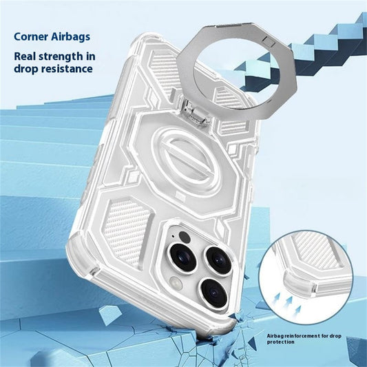 Funda para Xiaomi Redmi Note 15 Pro 5G, Techsuit, Carbon Shield Pro, Ahumada