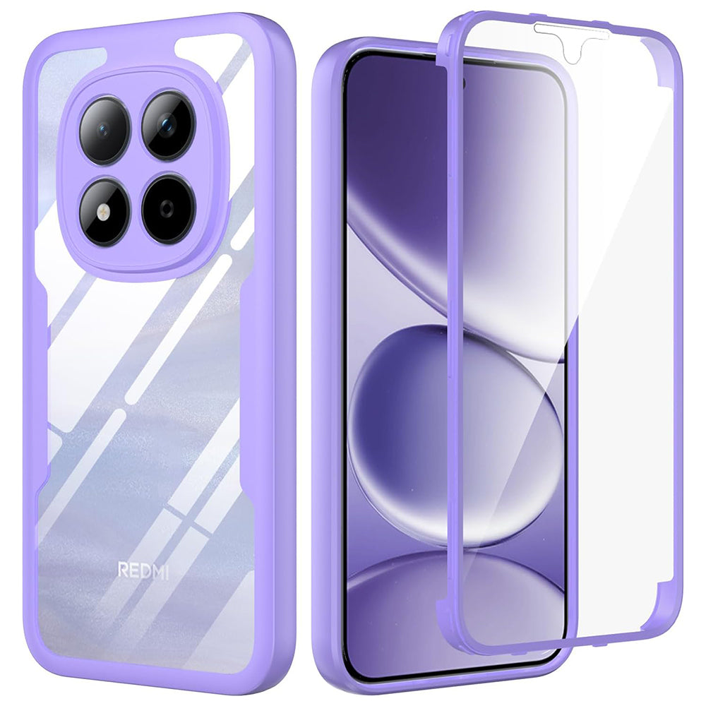 Funda para Xiaomi Redmi Note 15 Pro 5G, Techsuit, ColorVerse 360, Morado